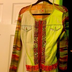 Never been worn unique top for those with eclectic, boho or unique tase.